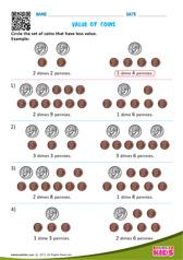 Sum of the Values of Coins